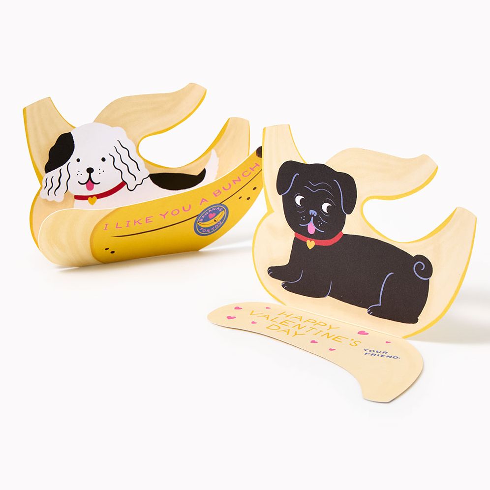 Valentines Banana Pups Classroom Stationery Set - Image 3