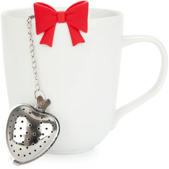Alternative view of Tea infuser,Coquette,red