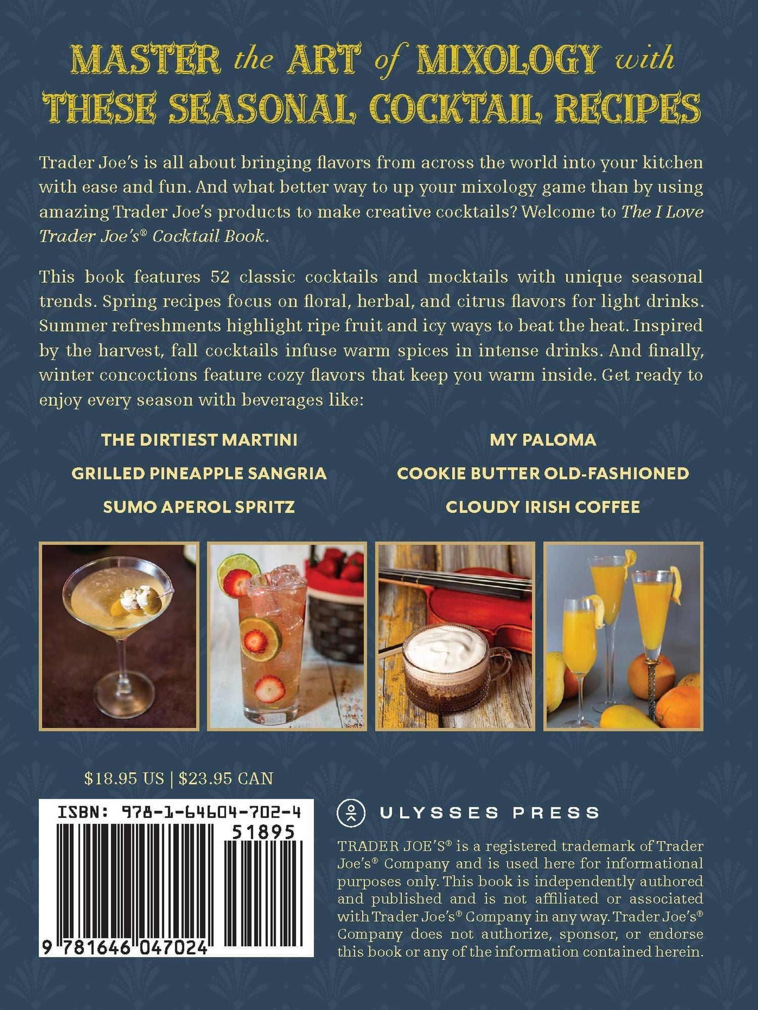 The I Love Trader Joe's Cocktail Book: 52 Drink Recipes for Every Occasion Using Ingredients from the World's Greatest Grocery Store - Image 13