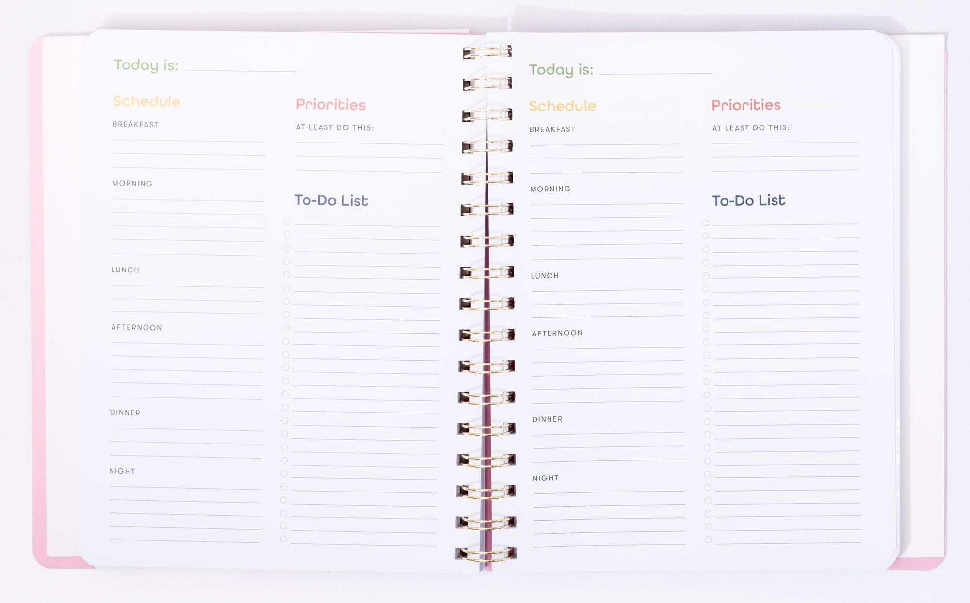 Alternative view of To Do Planner, Flowers and Fruit
