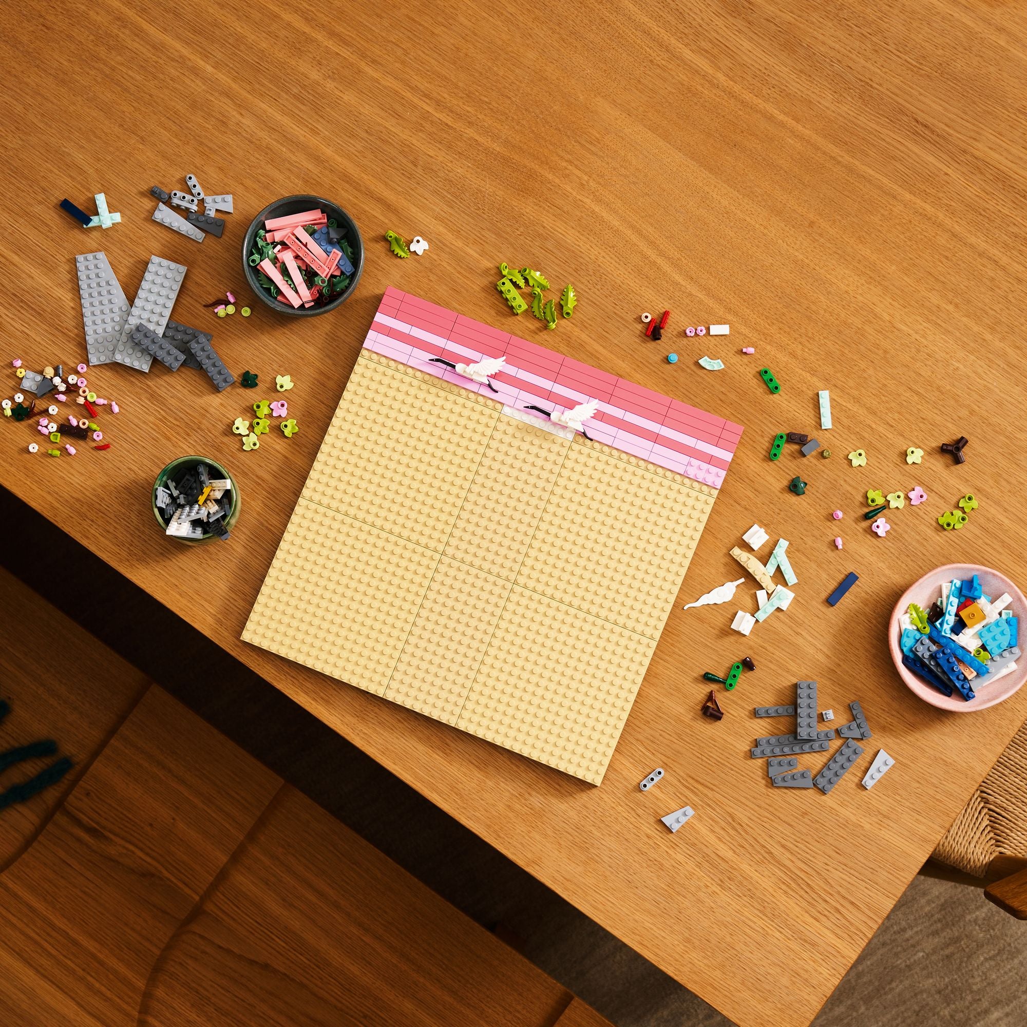 LEGO ART Japanese Cherry Blossom Landscape 31218 - Image 3