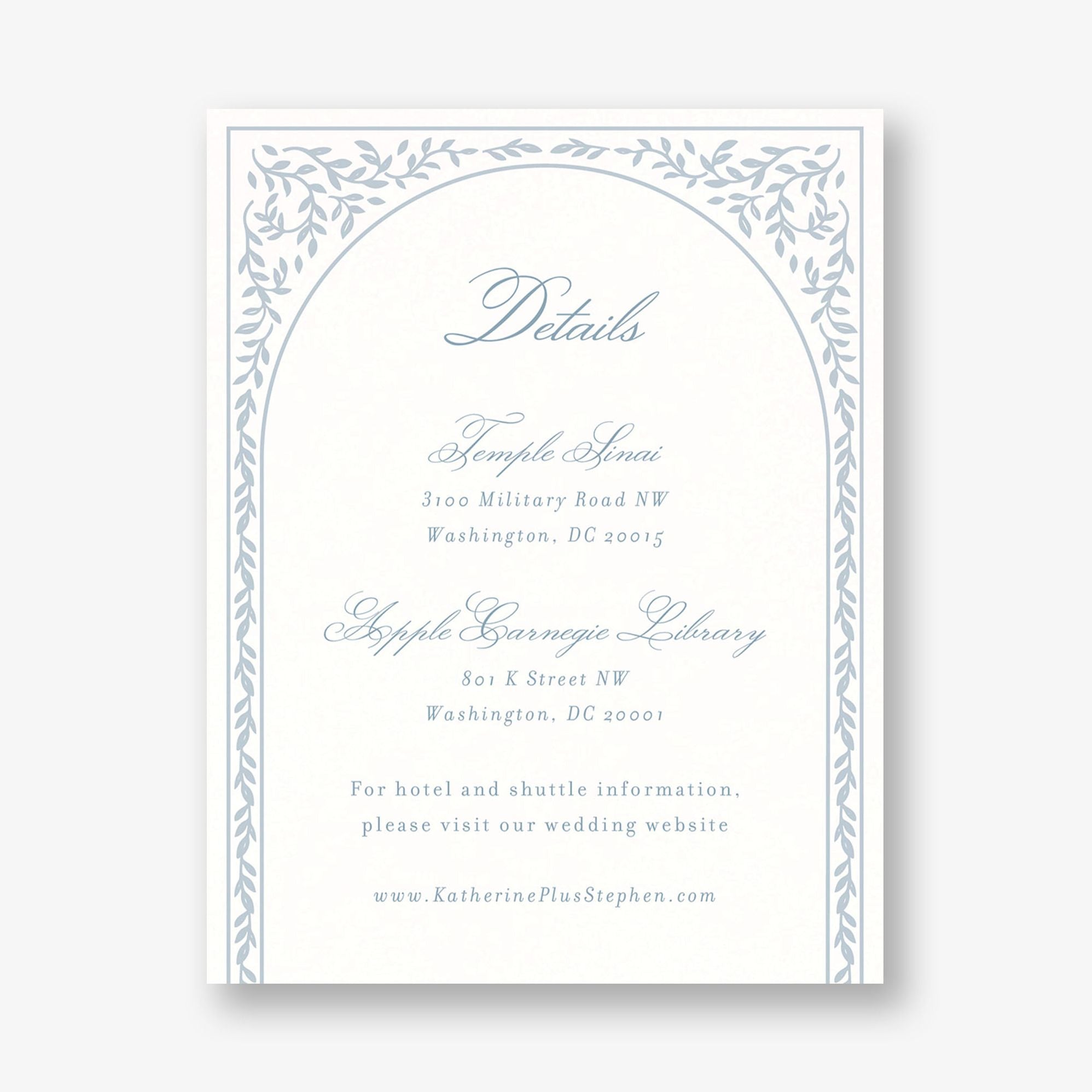 Trellis Vines Information Card - Image 3