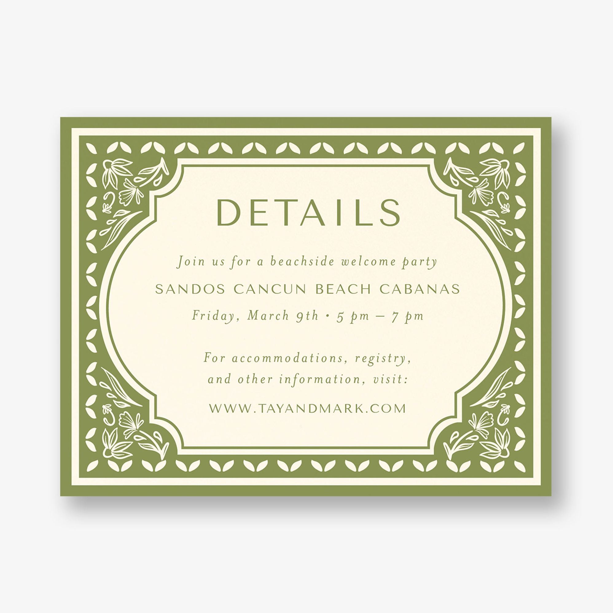 Folk Frame Information Card - Image 5