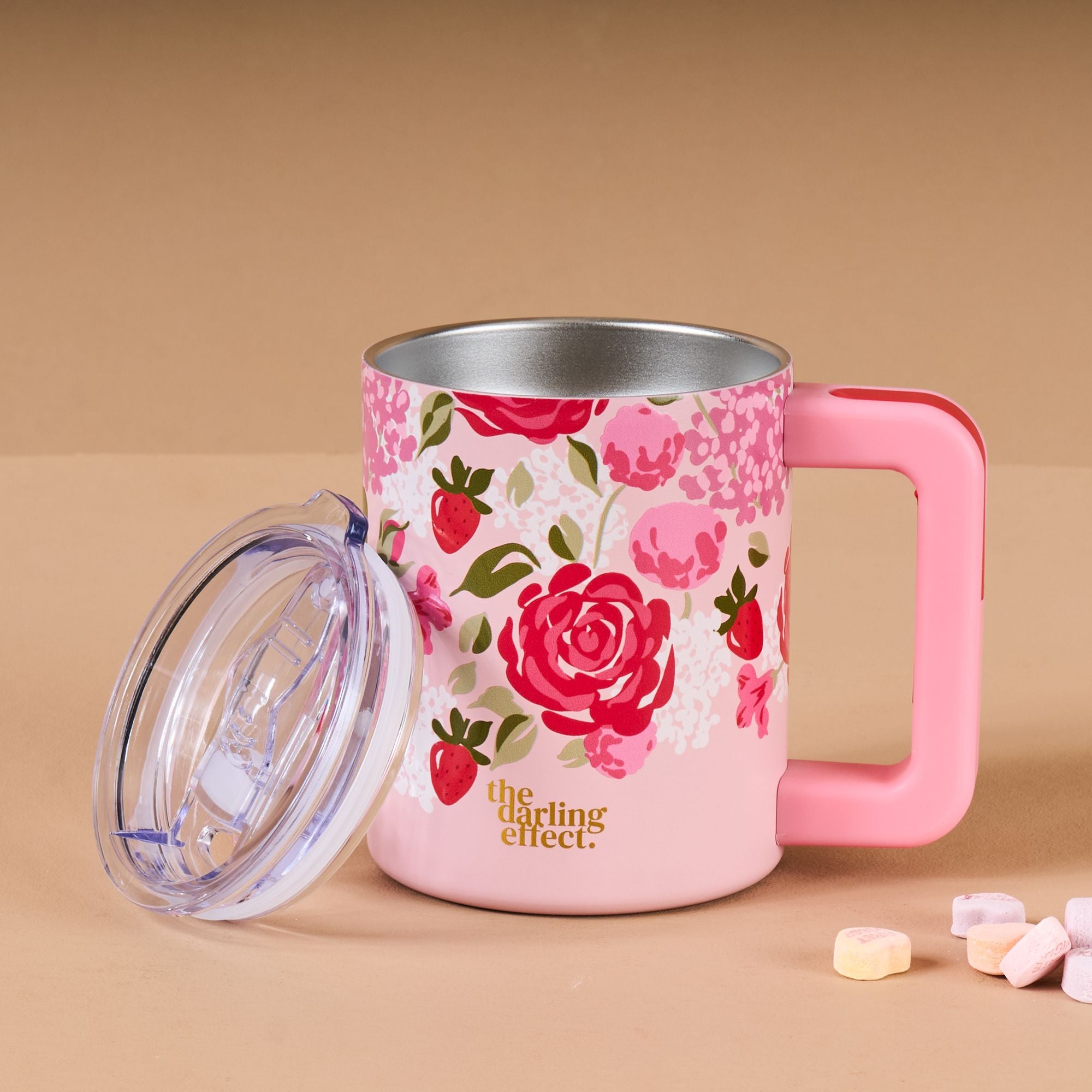 Alternative view of Rose Garden 14 oz Insulated Mug