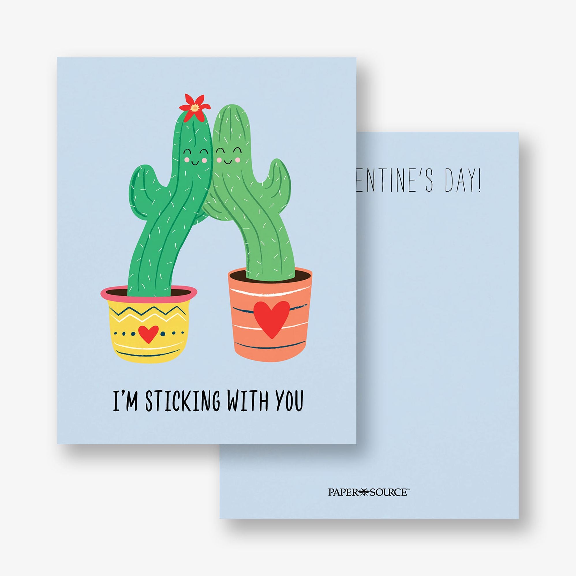 Alternative view of Sticking with You Valentine Card
