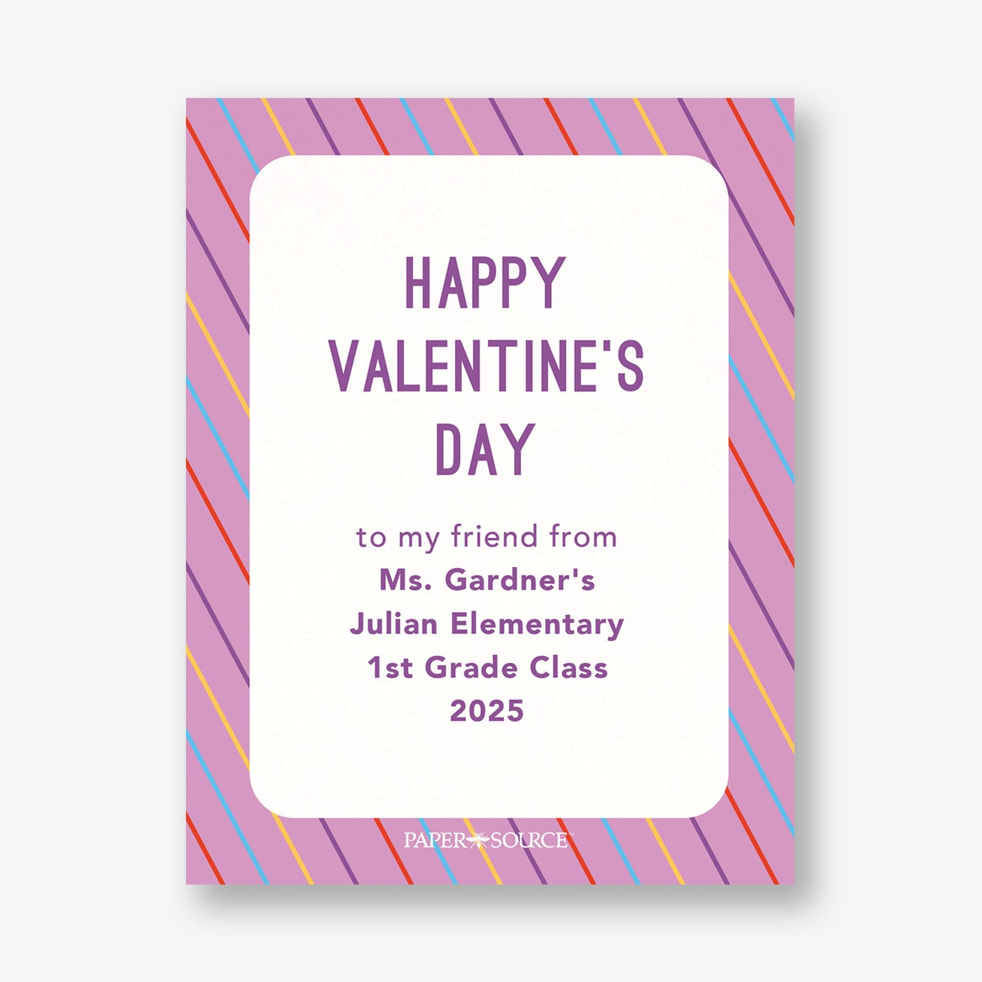 Unicorn Maze Custom Valentine Card - Image 3