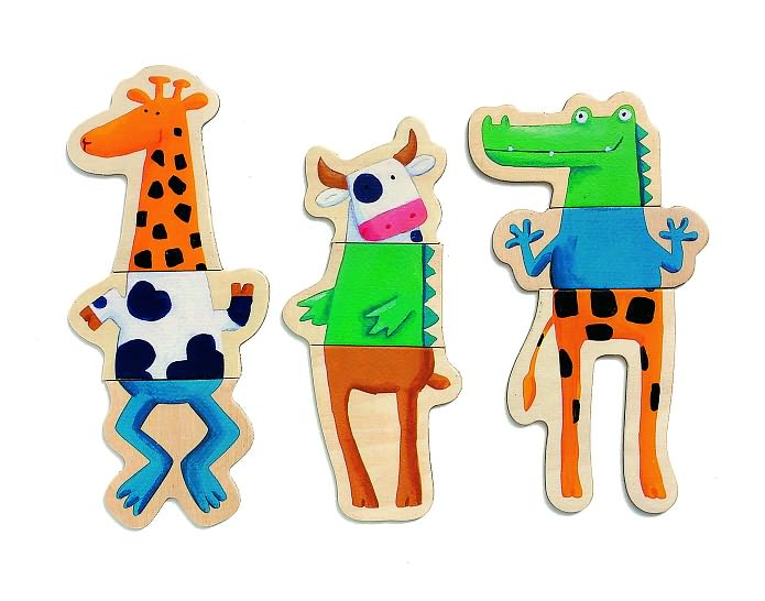 Wooden Magnets Crazy - Image 2